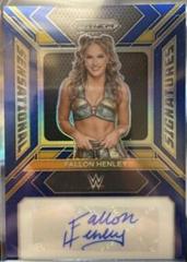 Fallon Henley [Blue] #SS-FHE Prices | 2024 Panini Prizm WWE