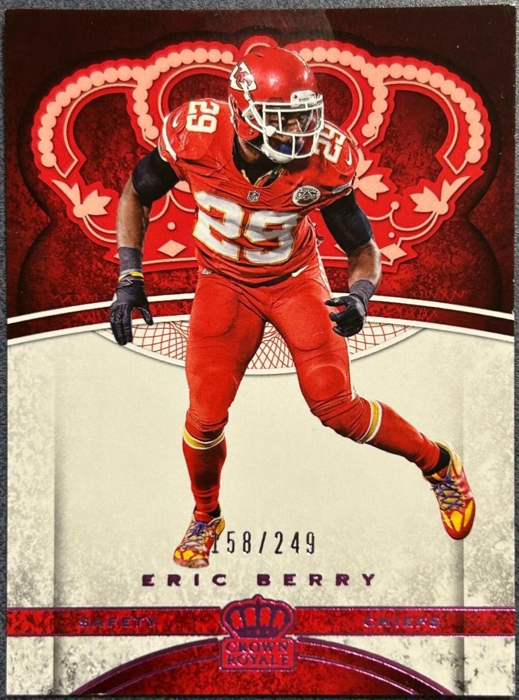 Eric Berry #52 Football Cards 2017 Panini Preferred