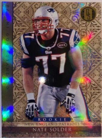 Nate Solder #217 Football Cards 2011 Panini Gold Standard