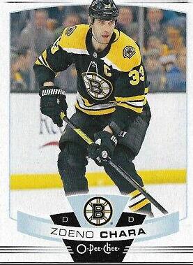 Zdeno Chara #6 Hockey Cards 2019 O Pee Chee