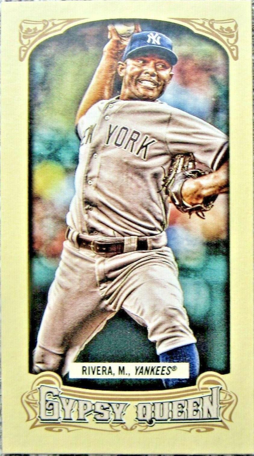 Mariano Rivera #42 Baseball Cards 2014 Topps Gypsy Queen