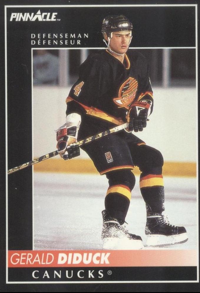 Gerald Diduck #81 Hockey Cards 1992 Pinnacle Canadian