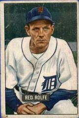 Red Rolfe #319 Baseball Cards 1951 Bowman Prices