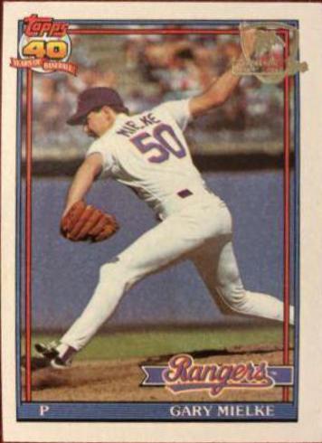 Gary Mielke #54 Baseball Cards 1991 Topps Desert Shield