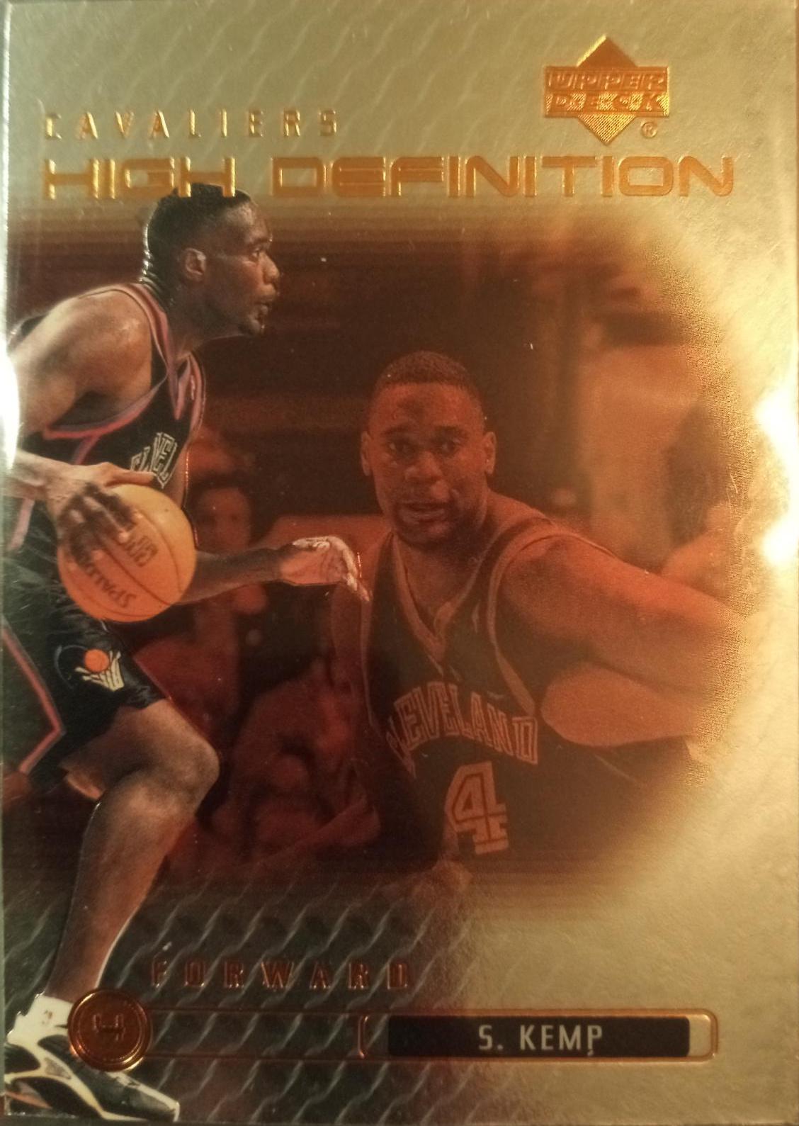 Shawn Kemp #HD12 Basketball Cards 2000 Upper Deck Encore High Definition