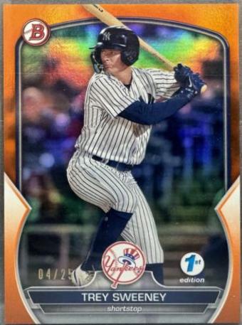 Trey Sweeney [Orange] #BPPF-119