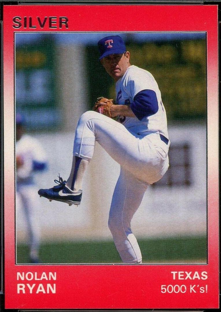 Nolan Ryan #61 Baseball Cards 1991 Star Silver Edition