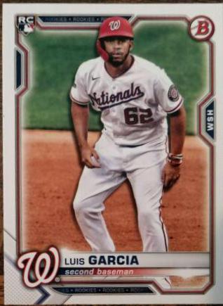 Luis Garcia #5 Baseball Cards 2021 Bowman
