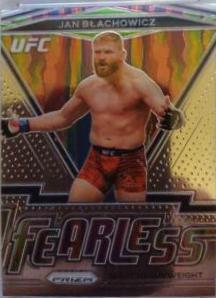 Jan Blachowicz #6 Ufc Cards 2021 Panini Prizm UFC Fearless