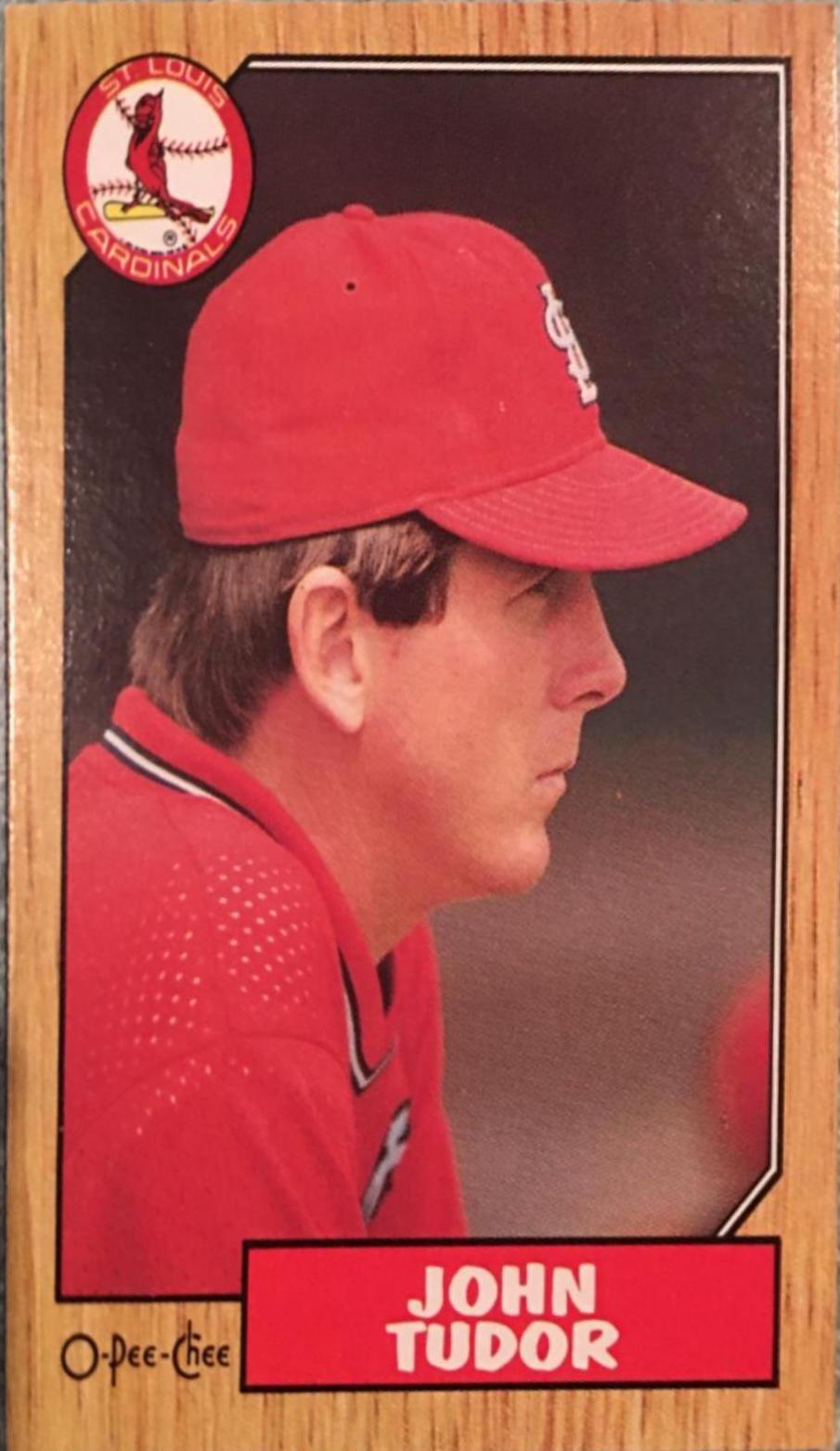John Tudor #110 Baseball Cards 1987 O Pee Chee