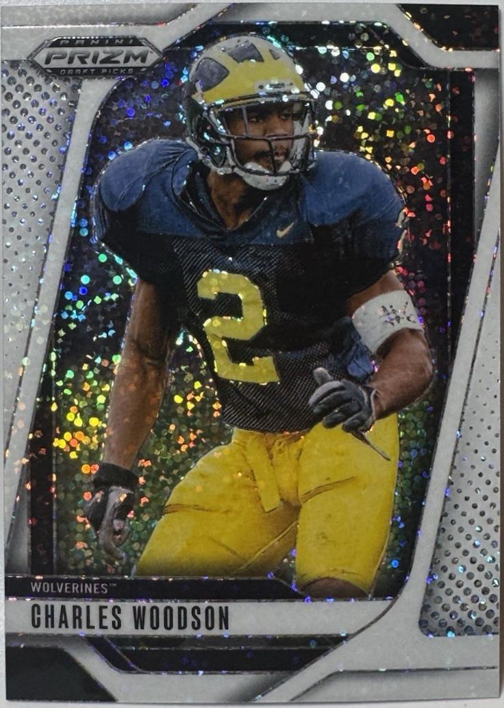 Charles Woodson [White Sparkle] #183