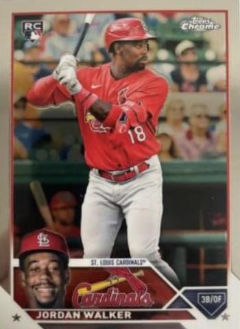 Jordan Walker #209 Baseball Cards 2023 Topps Chrome