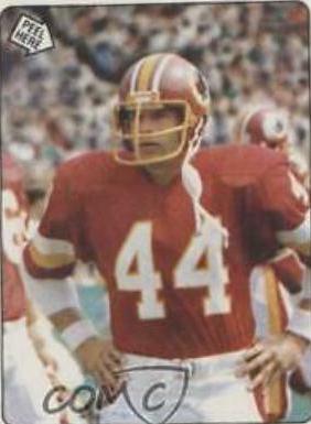 John Riggins #5 Football Cards 1983 Topps Stickers