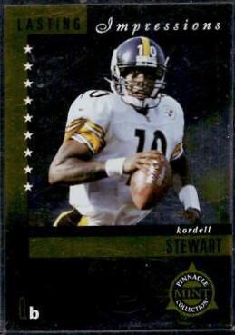 Kordell Stewart #7 Football Cards 1998 Pinnacle Mint Collection Lasting Impressions
