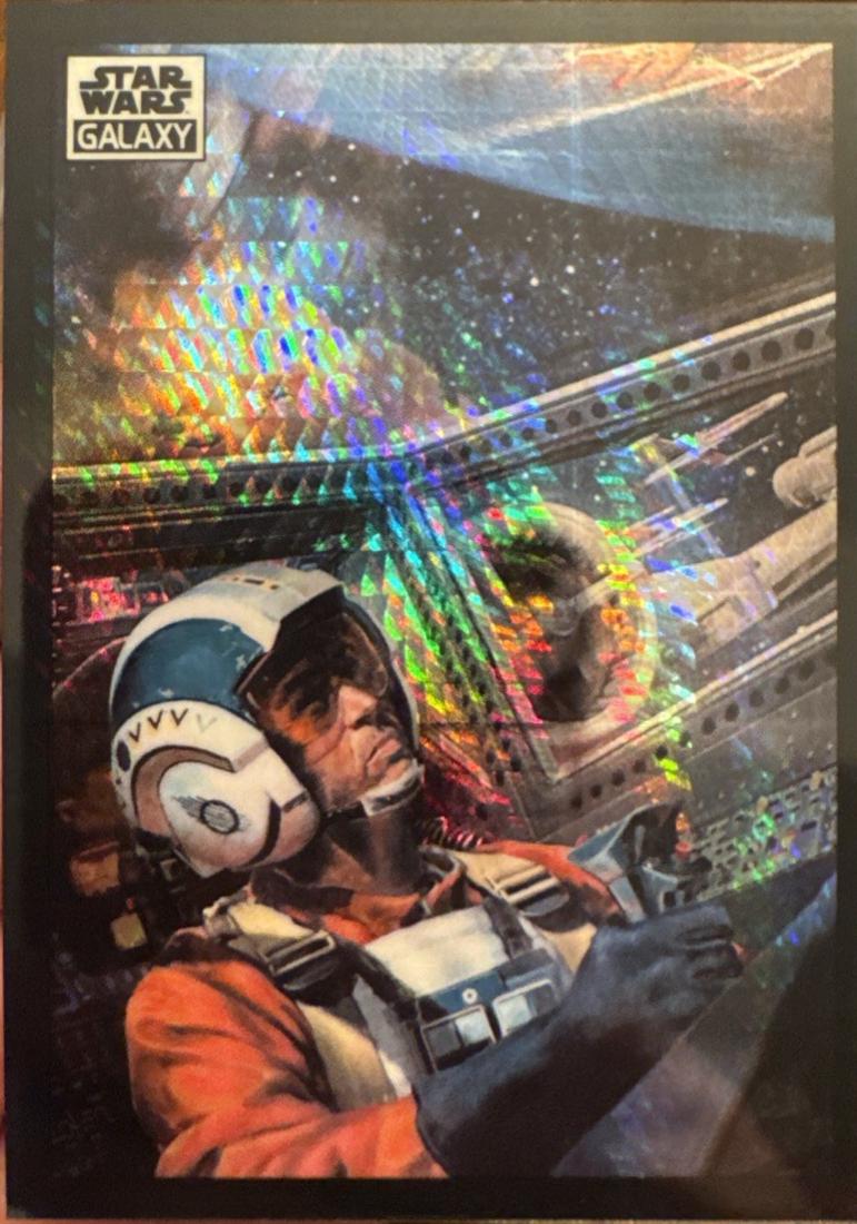 Wedge Antilles in Battle [Prism Refractor] #72