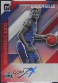 Mfiondu Kabengele Holo #MFK 2019 Panini Donruss Optic Signature Series Basketball