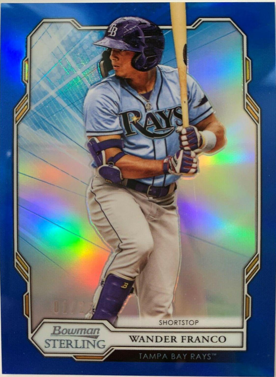 75シリ】WANDER FRANCO BOWMAN SAPPHIRE 2022 TOPPS CHROME SAPPHIRE