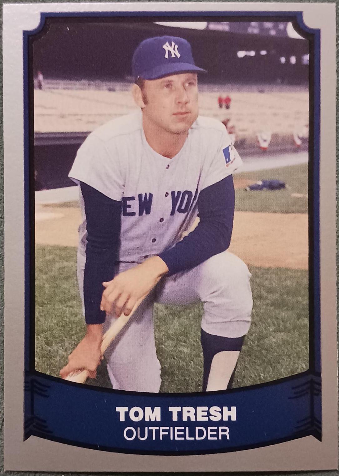 Tom Tresh #25 Baseball Cards 1989 Pacific Legends