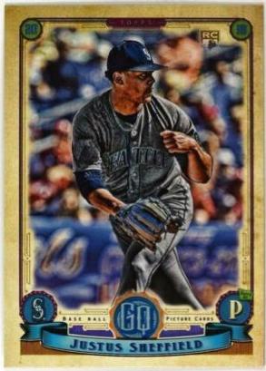 Justus Sheffield #187 Baseball Cards 2019 Topps Gypsy Queen