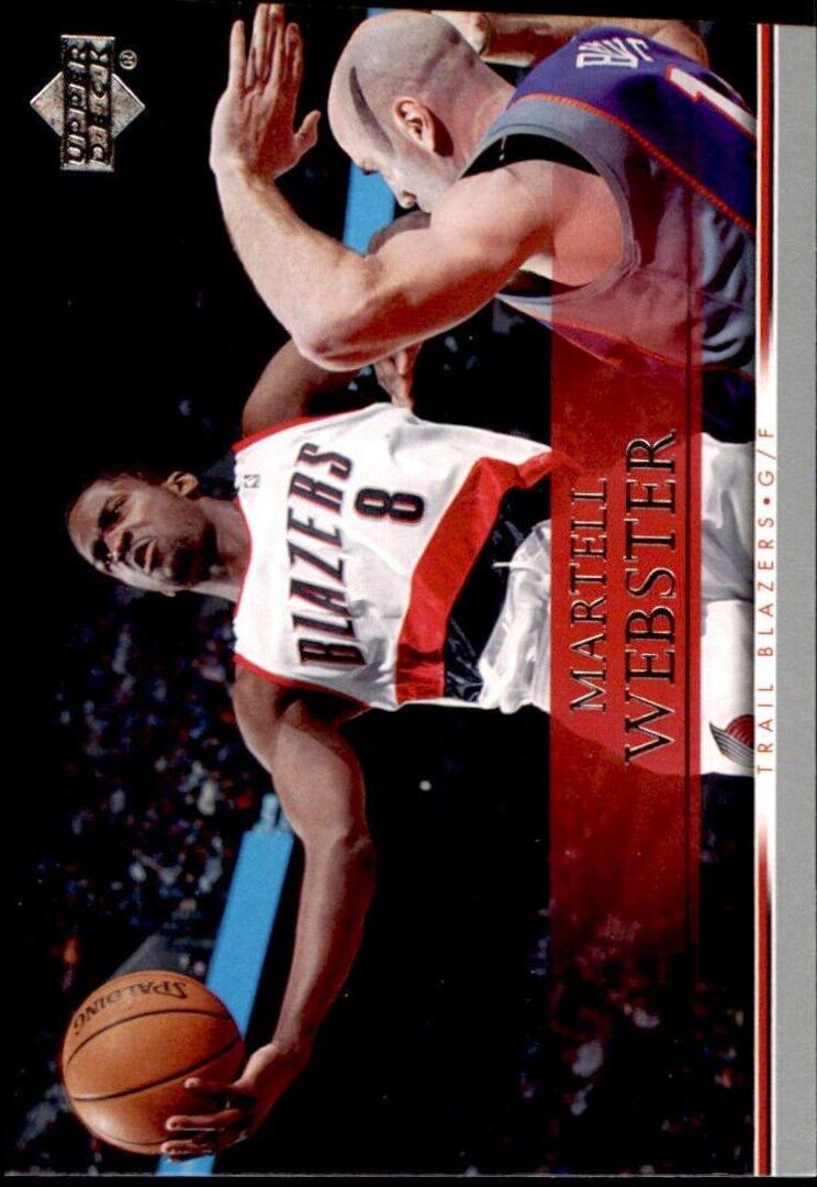 Martell Webster #73 Basketball Cards 2007 Upper Deck