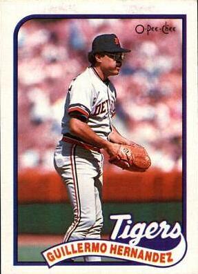 Guillermo Hernandez #43 Baseball Cards 1989 O Pee Chee