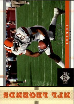 Andre Davis #21 Football Cards 2004 Upper Deck Legends