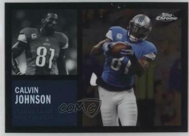 Calvin Johnson #T60-CJ Football Cards 2015 Topps Chrome 60th Anniversary