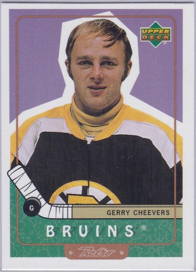 Gerry Cheevers #92 1999 Upper Deck Retro Hockey