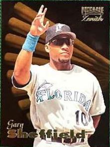 Gary Sheffield #21 Baseball Cards 1996 Zenith