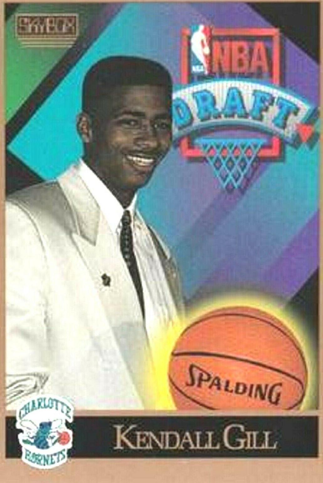 Kendall Gill #356 Basketball Cards 1990 Skybox