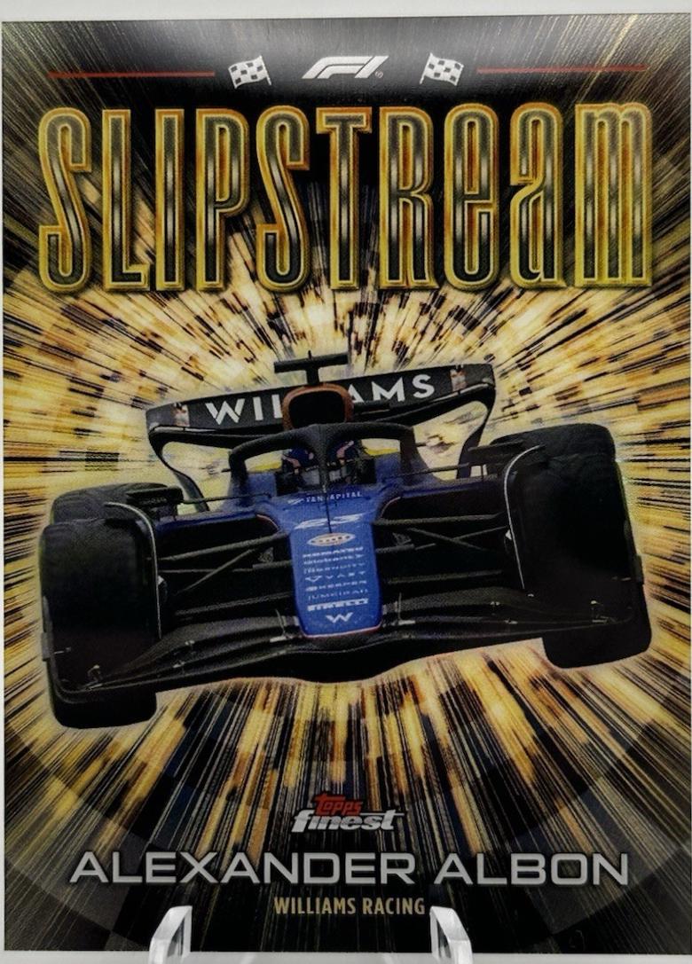 Alexander Albon #SS-19 Racing Cards 2024 Topps Finest Formula 1 Slipstream
