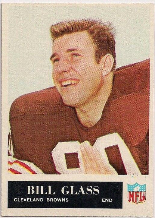 Bill Glass #33 Football Cards 1965 Philadelphia