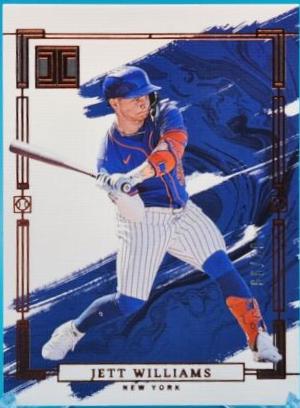 Jett Williams #7 Baseball Cards 2024 Panini Impeccable