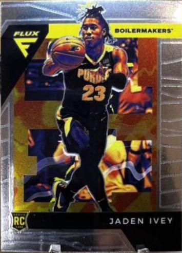 Jaden Ivey #4 Basketball Cards 2022 Panini Chronicles Draft Picks Flux