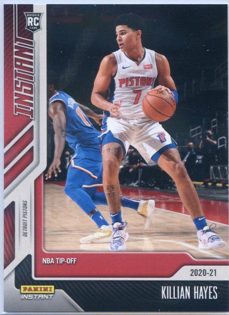 Killian Hayes #6 Basketball Cards 2020 Panini Instant