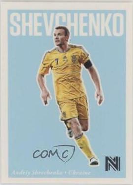 Andriy Shevchenko #37 Soccer Cards 2017 Panini Nobility