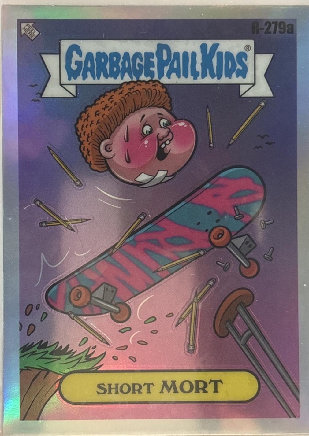 Short Mort #R-279a 2024 Garbage Pail Kids Chrome Art by Rory