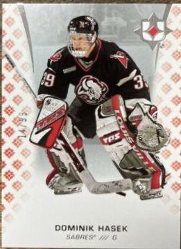Dominik Hasek #98 Hockey Cards 2020 Ultimate Collection