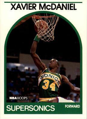 Xavier McDaniel #70 Basketball Cards 1989 Hoops