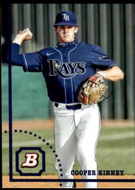 Cooper Kinney #BHP-80 2022 Bowman Heritage Paper Prospect Baseball