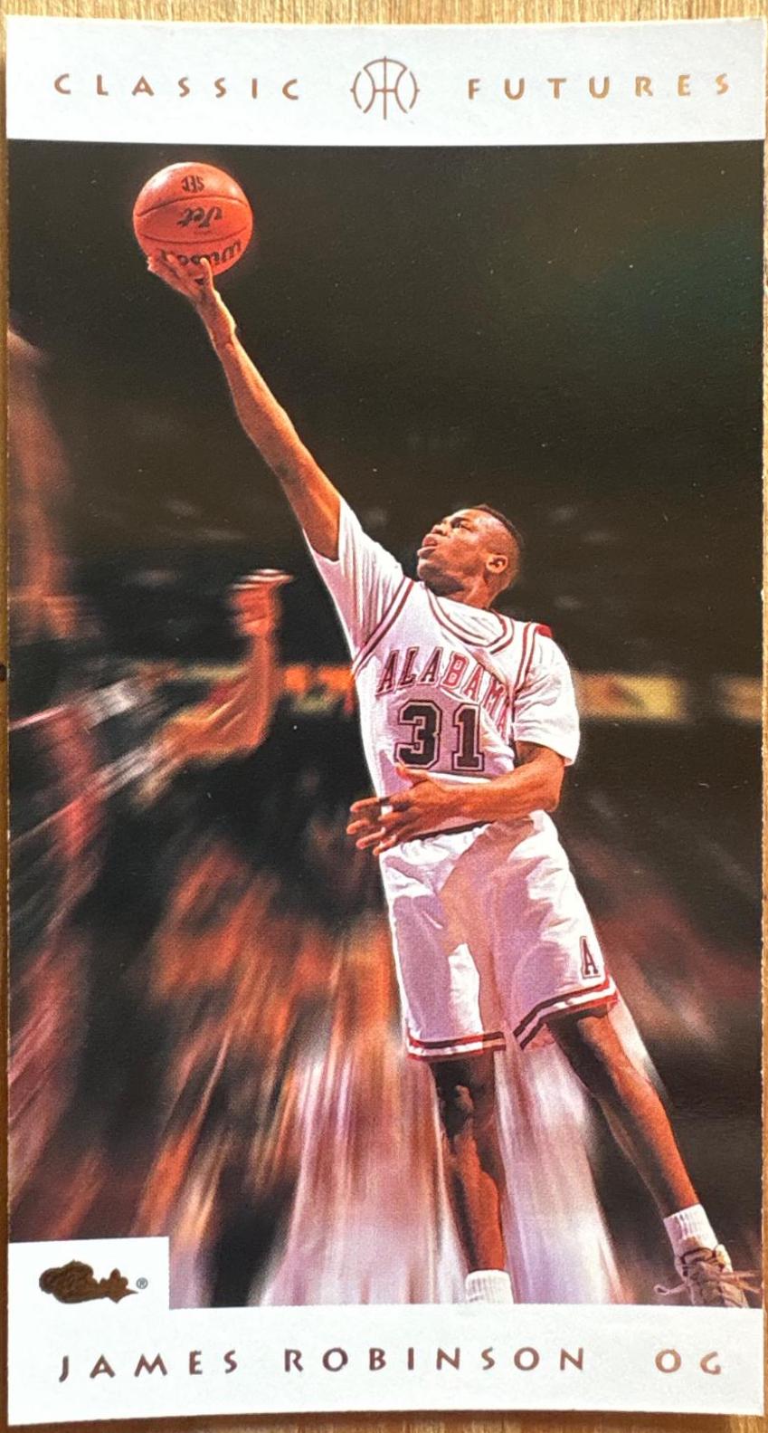 James Robinson #69 1993 Classic Futures Basketball