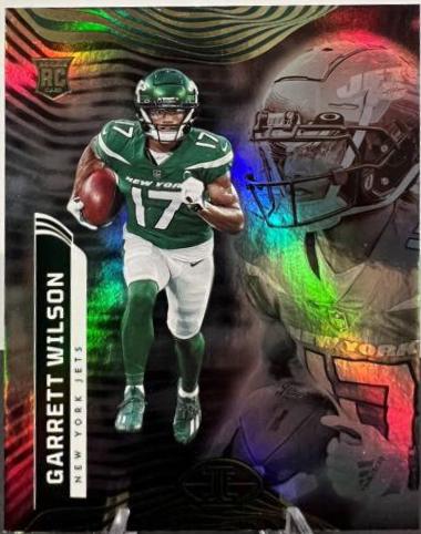 Garrett Wilson #77 Football Cards 2022 Panini Illusions