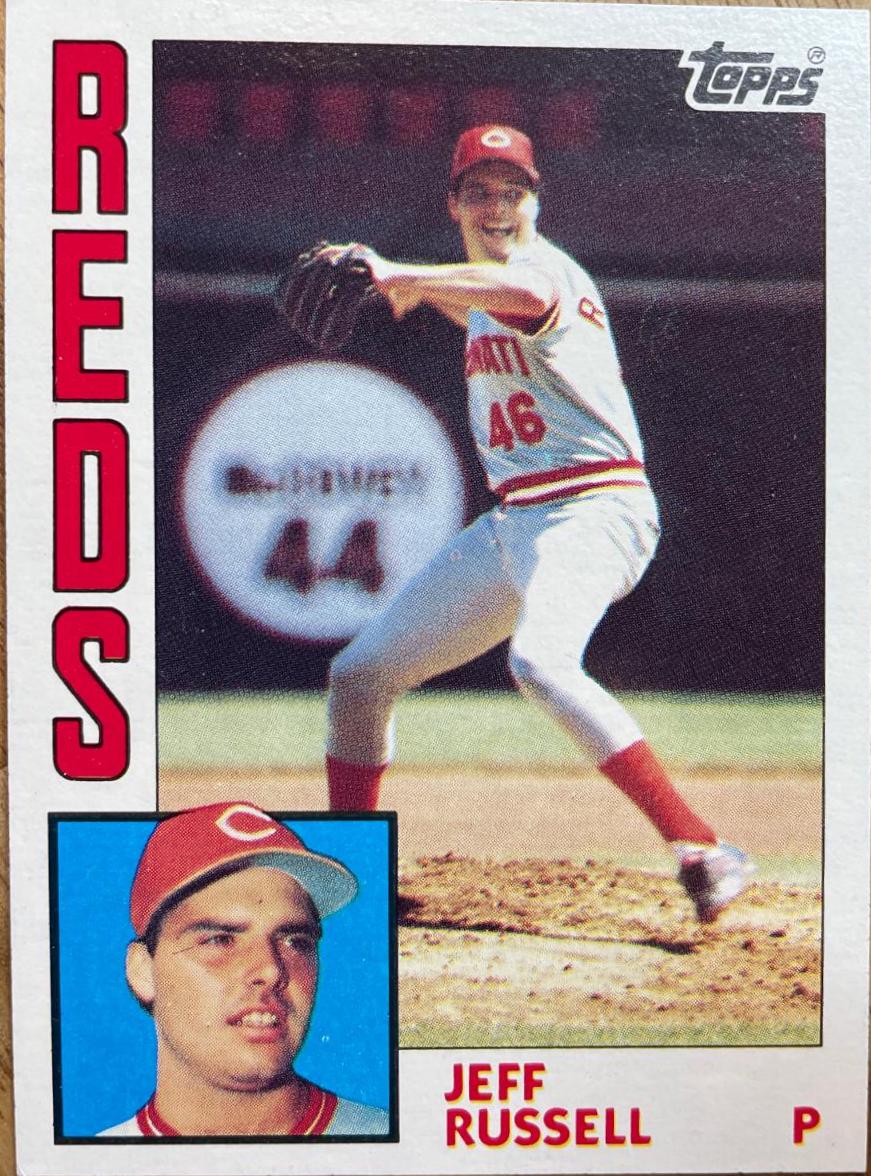 Jeff Russell #270 Baseball Cards 1984 Topps