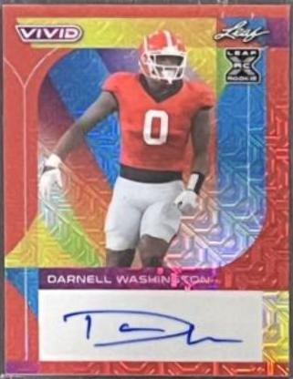 Darnell Washington [Prismatic Red] #BA-DW1