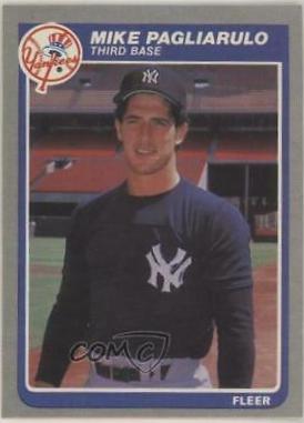 Mike Pagliarulo #139 Baseball Cards 1985 Fleer