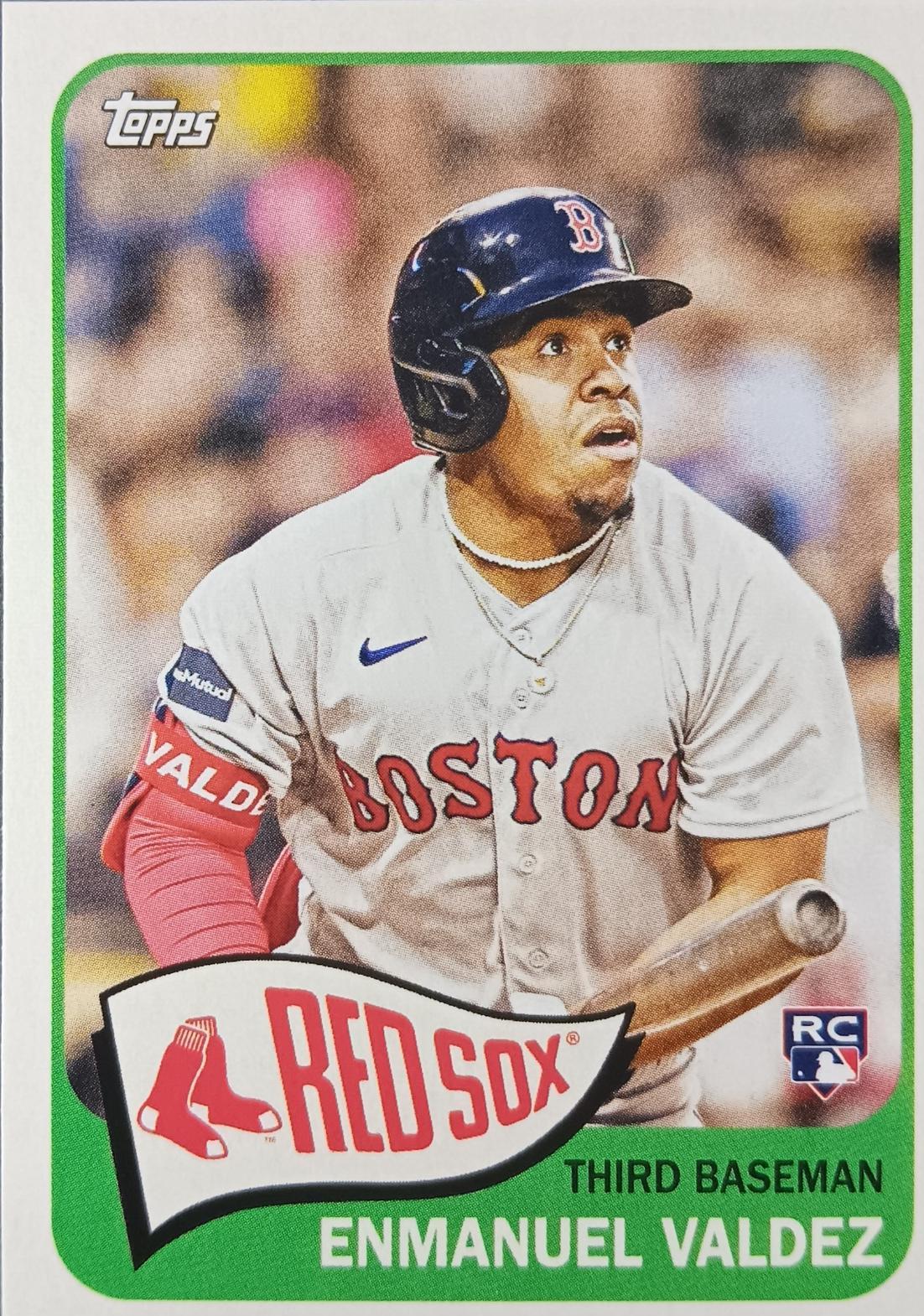 Enmanuel Valdez #124 Baseball Cards 2023 Topps Archives