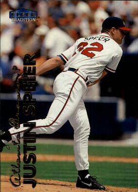 Justin Speier #U-25 Baseball Cards 1999 Fleer Update
