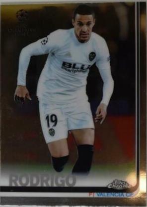 Rodrigo #60 2018 Topps Chrome UEFA Champions League