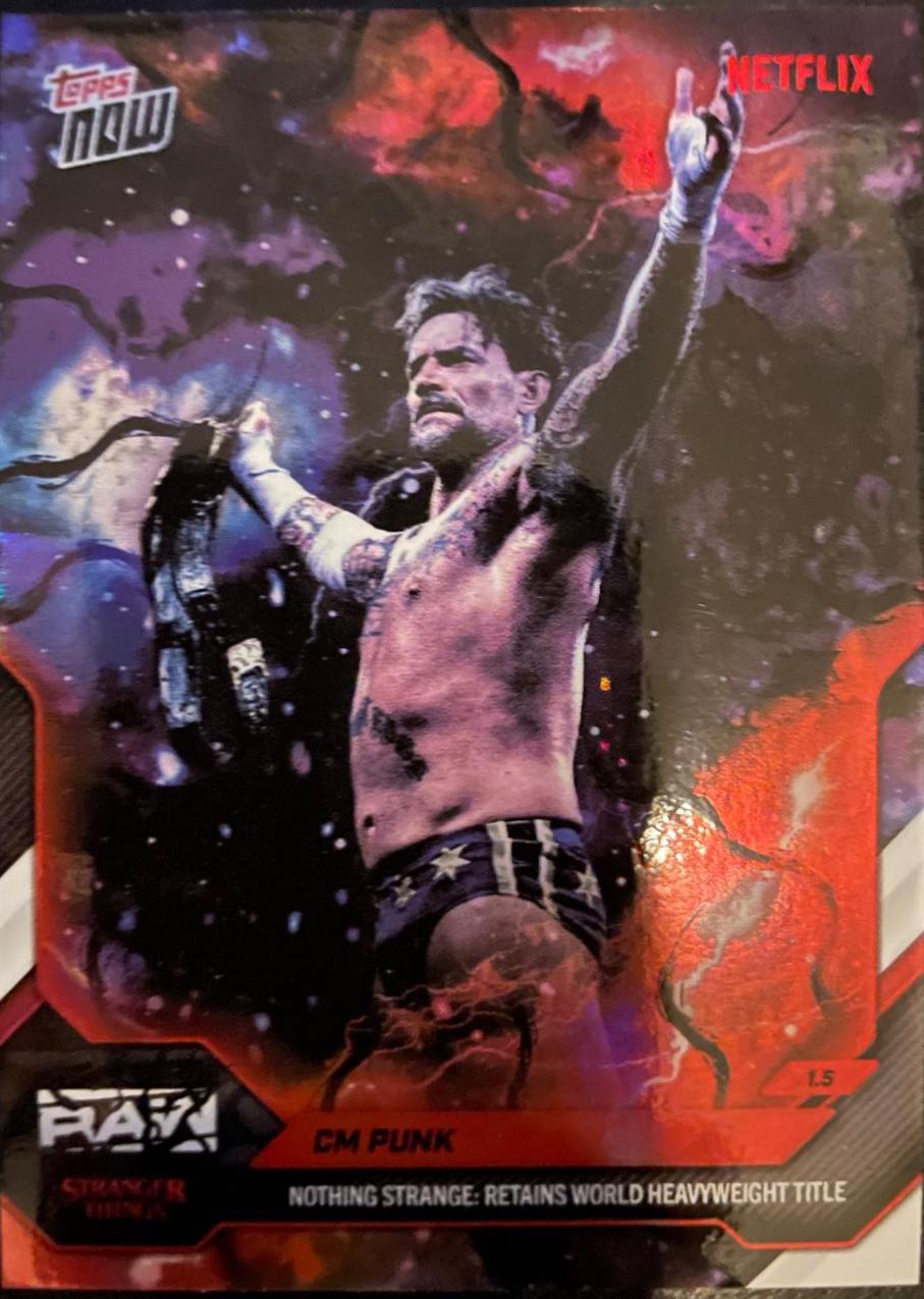 CM Punk [Stranger Things] #6-SP Prices | 2026 Topps Now