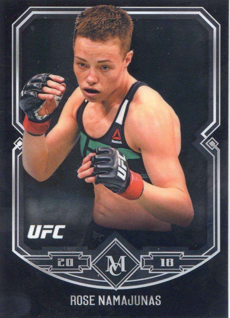 Rose Namajunas #UFCM-RN Ufc Cards 2018 Topps UFC Chrome Museum Collection